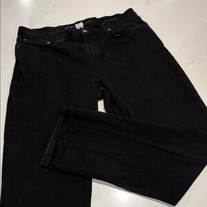Eddie Bauer Men's Black Straight Jeans Size 36